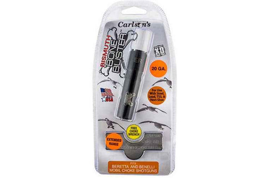 Carlson's Choke Tubes 09215 Bismuth Bone Buster Benelli/Beretta MobilChoke 20 Gauge Extended Range 17-4 Stainless Steel