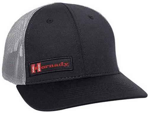 Outdoor Cap HRN02A Hornady Cap PolTRUEter Black/Gray Structured OSFA