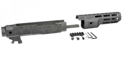 Midwest Industries Chassis 8" Length Aluminum Black AFALSEdized Finish Fits Ruger 10/22 Accepts Fixed Stock (Stock FALSEt Incl