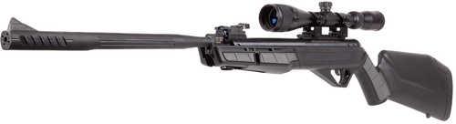Crosman Mag Fire Rifle Air .177 Pellet 1300 Feet Per Second 15" Barrel Black Synthetic Stock 12Rd - Western Gun Store