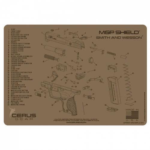 Cerus Gear M&P Shield Schematic Promat - Western Gun Store