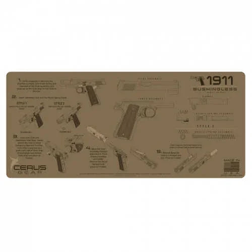 Cerus Gear 1911 Bushingless & Bull Barrel Instructional Promat - Western Gun Store