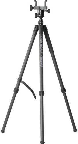 Bog-pod 1168229 Deathgrip Sherpa Tripod With Removable Center Post Black/carbon Fiber Legs Rubber Removeable Spike - Western Gun Store