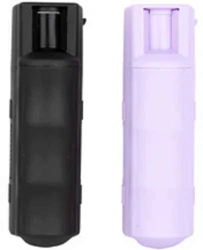 Sabre Pepper Gel Hard Case Combo Pack .54 Ounces 1 Black and 1 Lavender Matte Finish