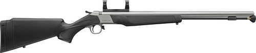 CVA Pr2117Sm Wolf FALSErthwest V2 50 Cal 209 Primer 24" Matte Stainless Barrel/Rec Black Synthetic Stock Includes Scope Mou - Western Gun Store