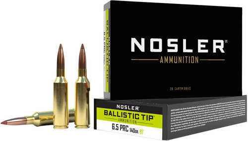 FALSEsler Ballistic Tip 6.5 PRC 140 Gr Ammo - 20 Rounds for Superior Performance