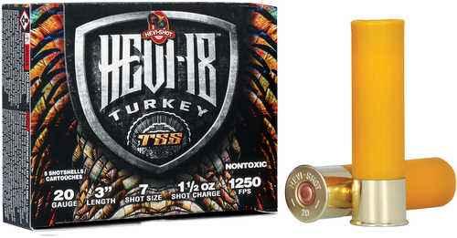 Hevishot Hevi-18 Turkey TSS 20 Gauge 3" 1 1/2 Oz 7 Shot 5 Round Box