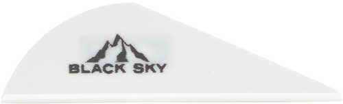 Bohning Black Sky Vane 2 in. White 36 pk. Model: 10901WH2 - Western Gun Store