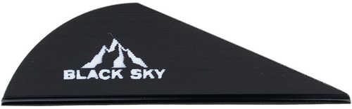 Bohning Black Sky Vane 2 in. 100 pk. Model: 10902BK2 - Western Gun Store