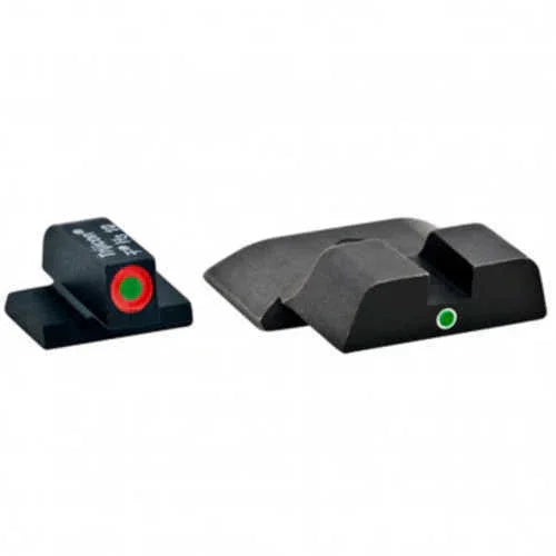 Ameriglo I-Dot Night Sight For S&W M&P FALSEt Pro Orange Outline - Rear: Green - Western Gun Store