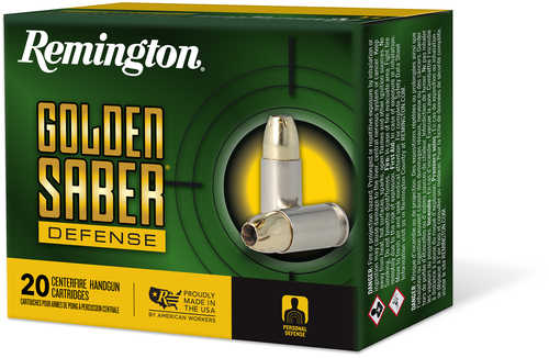 Remington Golden Saber Defense 38 Special +P â€“ Trusted Law Enforcement Protection