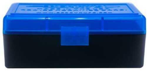 Berrys Ammo Box #404 - .22 Horn./.30 Carb. 50/Rd Blue/Black - Western Gun Store