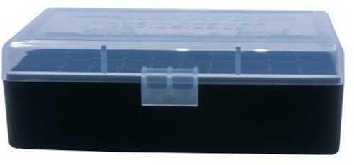Berrys Ammo Box #407 - .44 Cal 50/Rd Clear/Black - Western Gun Store