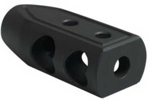 Timber Creek Outdoors 65hbblc Heart Breaker Muzzle Brake Black Cerakote With 5/8"-24 Tpi Threads For 6.5 Grendel Ar-plat - Western Gun Store