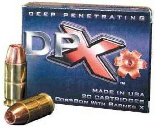 Cor-Bon DPX Handgun Ammuntion 9mm Luger 95Gr DPX 1300 Fps 20/ct