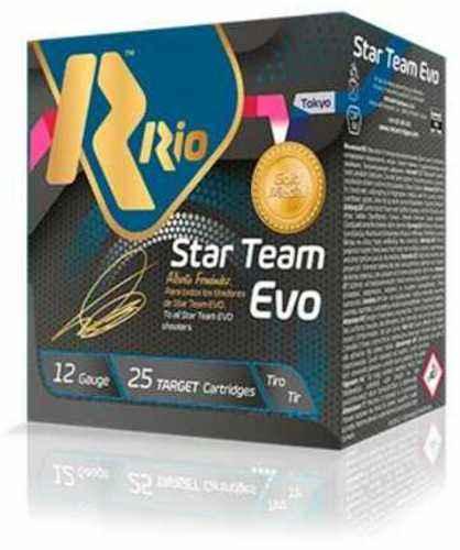 Rio Star Team EVO Shotshells 12Ga 2-3/4" 1Oz #8 1280 Fps 25/ct