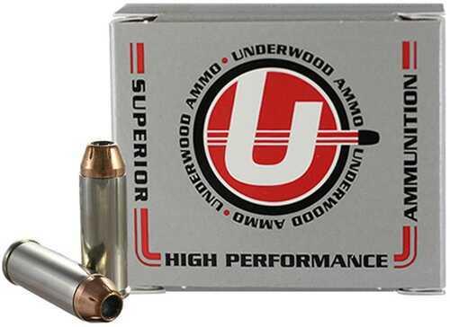 Underwood 45 Colt +P 250Gr XTP JHP 20Rd 10Bx/Cs