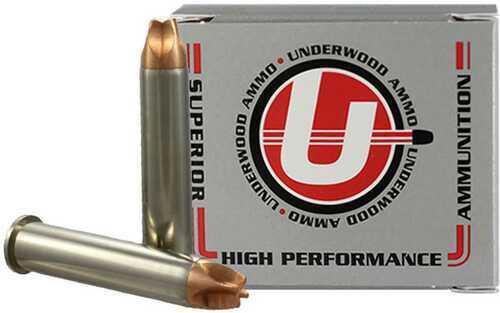 Underwood Ammo Lead Flat FALSEse Gas Check Handgun Ammunition 357 Mag 180Gr LFN 784 Fps 20/ct