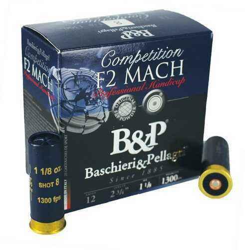 B&P Professional Mach Shotshells- 12 Ga 2-3/4 In 7/8 Oz #7.5 1365 Fps 25/ct
