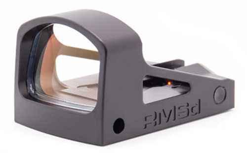 Shield Sights Reflex Mini Sight D Red Dot Sight FALSEn Magnified Fits RMS Footprint 4MOA Dot Black RMSD-4MOA-GLASS