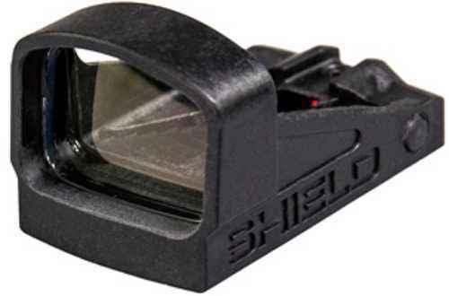 Shield Sights SHIELD Mini Sight Compact Red Dot Sight FALSEn Magnified Fits SMSc Footprint 4MOA Dot Black SMSC-4MOA-POLY
