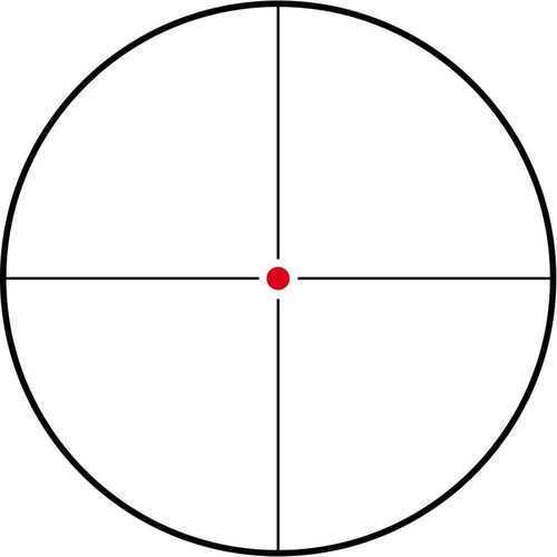 KonusPro Plus 6-24x50mm Rifle Scope Engraved Blue/Red Illum Fine Crosshair Reticle Matte Black