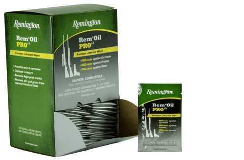 Remington Pro3 Premium Lubricant & Protectant Individual Wipes Box 100/ct - Western Gun Store