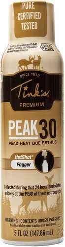 Tinks W5503 Peak30 Hot Shot Deer Doe In Estrus Scent 5 Oz Fogger