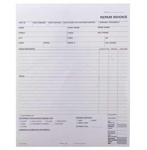 Brownells Repair Log Books Universal Firearm Expert 500 Count - Western Gun Store