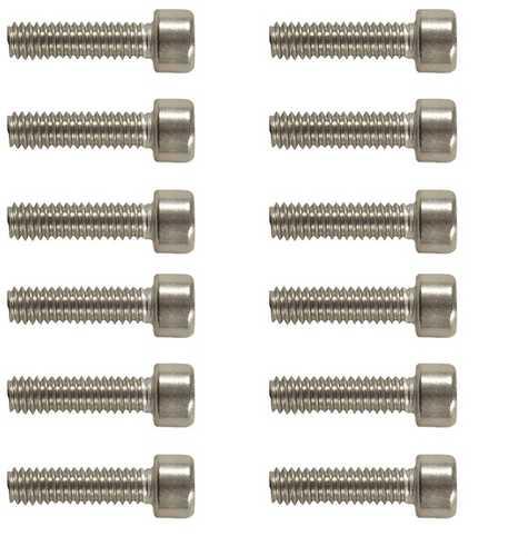 TORX Head Base SCREWS, SS, 6-40 Thread, .485'' Length - Western Gun Store