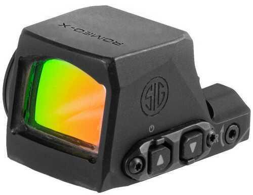 Sig Sauer Electro-Optics Romeo-X Black AFALSEdized 1 x 24 mm 3 MOA Red Dot Aluminum Housing