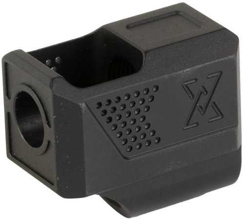 True Precision Mini Comp Compensator 9MM For Glock 43 Matte Finish Black TP-G43CMP-BL - Western Gun Store