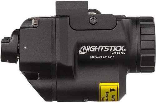 Nightstick Tcm5bgl Subcompact Weapon Light With Green Laser Black AFALSEdized 650 Lumens White Led Glock/sig Sauer/h&k/ruge