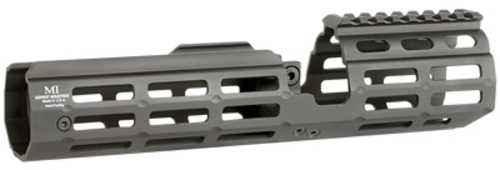 Midwest Industries MLOK SD Handguard Fits MP5 and Clones Hard Coat AFALSEdized Finish Black MI-MP5-SD