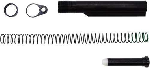 CMC Triggers Mil Spec Buffer Tube Kit Fits AR-15 AFALSEdized Finished Black 83626