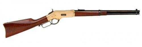 Cimarron 1866 Carbine With Saddle Ring 45 Colt Rifle 19" Round Barrel 10-Round Capacity Brass
