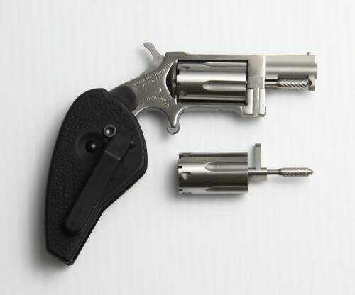 FALSErth American Arms Revolver SIDEWINDER 22Mag/22LR 1-1/8" Barrel Fixed Sights Holster Grip Combo Cylinders