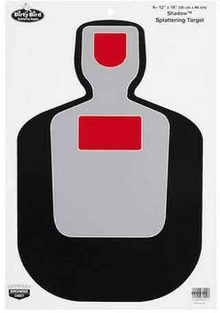 Birchwood Casey Dirty Bird BC19 Silhouette 12x18 Target Per 100 35712