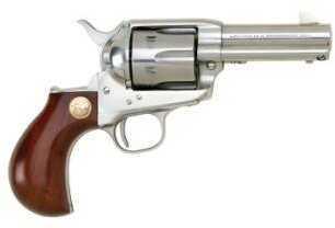 Cimarron Thunderer Revolver 357 Magnum 3.5" Barrel Walnut Smooth Grip Stainless Steel Frame Finish Pistol CA4508