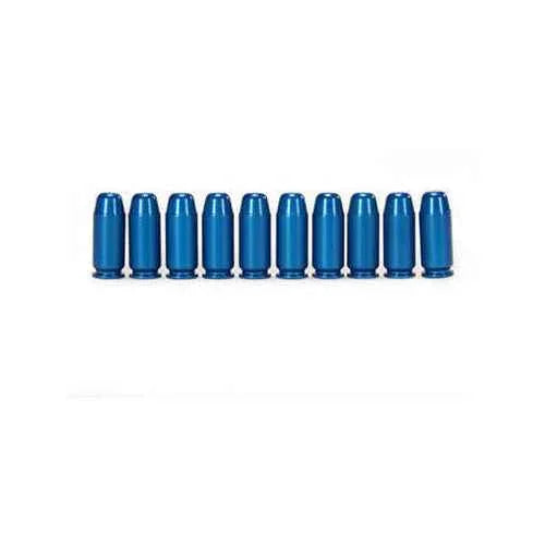 A-Zoom Pistol Metal Snap Caps .40 Smith & Wesson, Blue, Package of 10