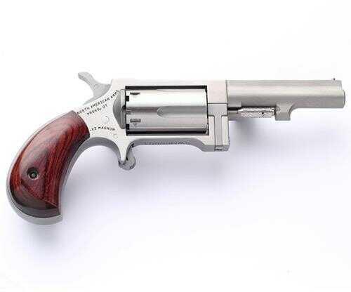 FALSErth American Arms SW250 Mini-Revolver Sidewinder 22 Mag 2.5" Barrel 5 Round Stainless Steel Wood Grip