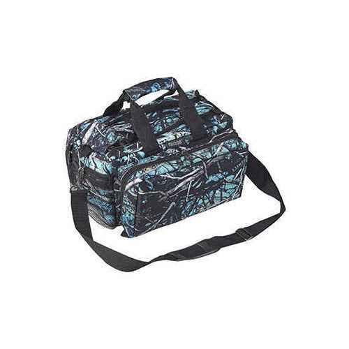 Bulldog Cases Deluxe Range Bag Blk/ Seremity Camo Nylon Medium Includes Shoulder Strap BD910SRN