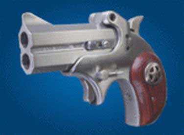 Bond Arms Cowboy Defender 357 Magnum 3" Barrel 2 Round Stainless Steel Derringer Pistol BACD357/38SPL