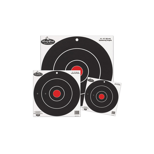 Birchwood Casey Dirty Bird 8"Bulls's Eye Split 200 Shot Pack 35871