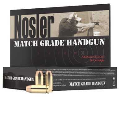 Nosler 45 ACP 50 Rounds Ammunition â€“ Match Grade Hollow Point Bullets