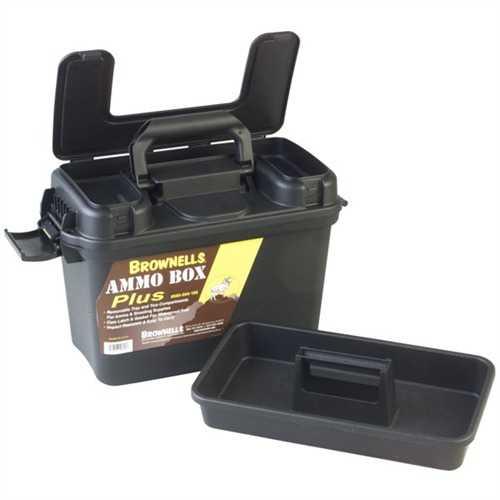 Ammo Box Plus Polymer Black 15 in x 8 in x 10 in - Western Gun Store