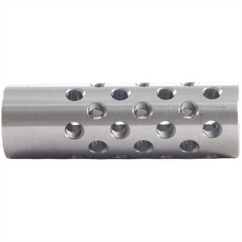 Shrewd #3 Muzzle Brake 22 Caliber 9/16-24 Threads .850 Size Universal Rifles Stainless Steel - Western Gun Store