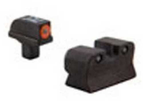 Trijicon 1911 Colt Cut HD Tritium Night Sight Sets Orange Front Outline - Western Gun Store