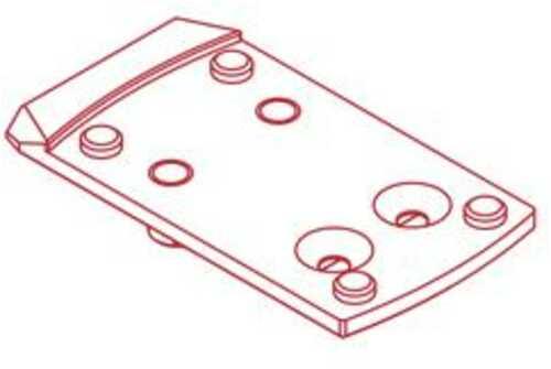 ZRO Delta Modulus Mounting Plate - Shield - Western Gun Store