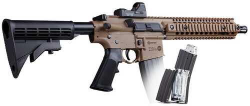 Crosman Full Auto R1 BB Airgun Co2 PoweRed Dark Earth With Red Dot - Western Gun Store